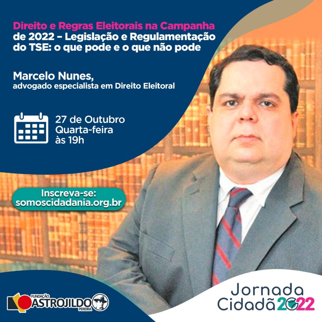 Marcelo Nunes, professora da Jornada Cidadã 2022