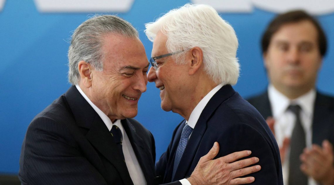 Temer e Moreira Franco