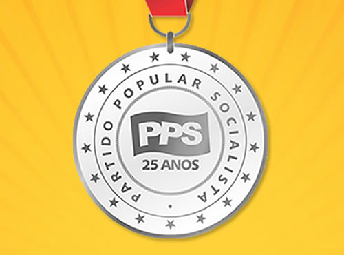 medalha 25 anos PPS