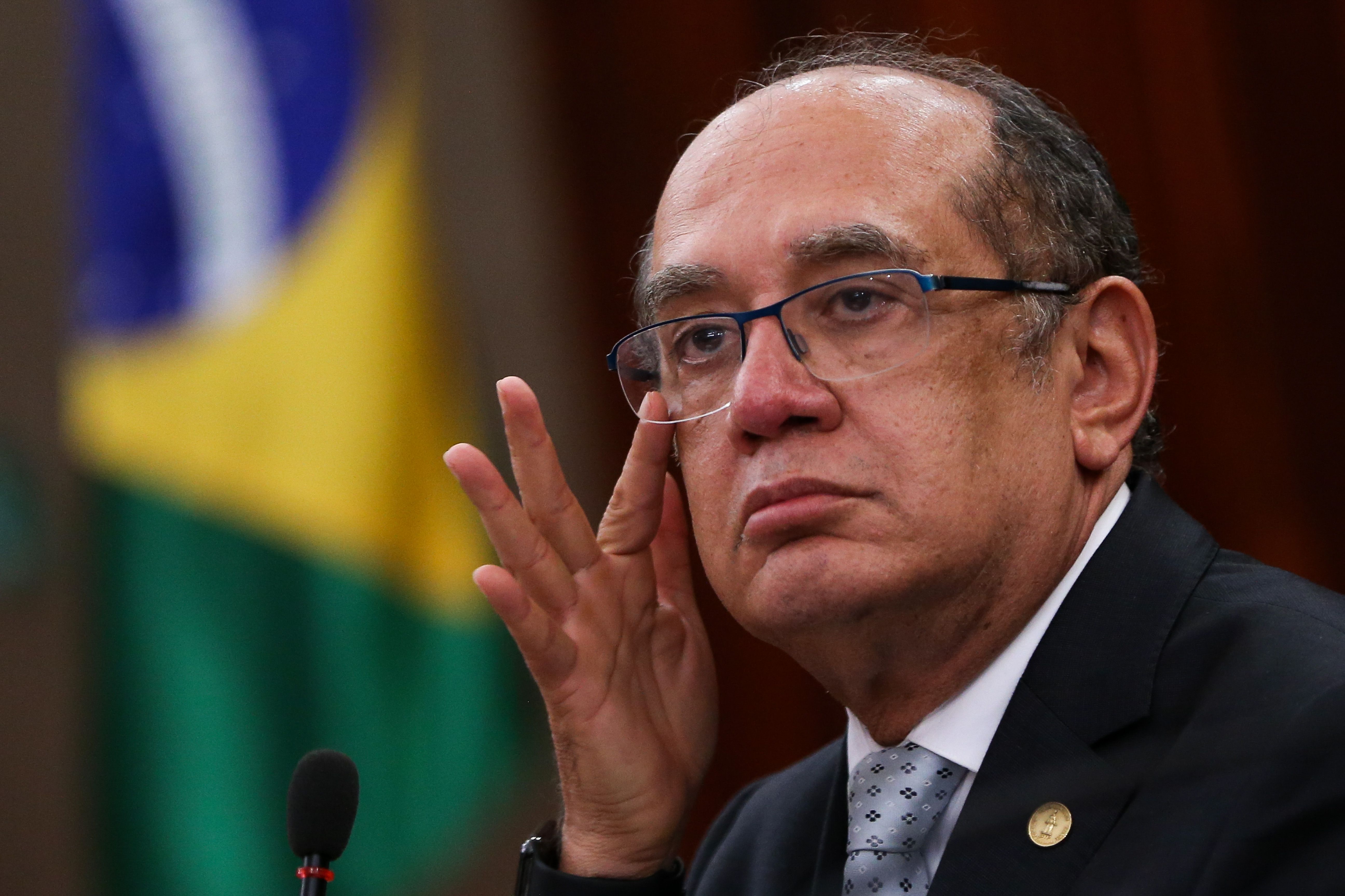 Brasília - Presidente do TSE, Gilmar Mendes, faz balanço dos trabalhos do tribunal e apresenta dados sobre prestações de contas de campanhas referentes às eleições municipais deste ano (Marcelo Camargo/Agência Brasil)