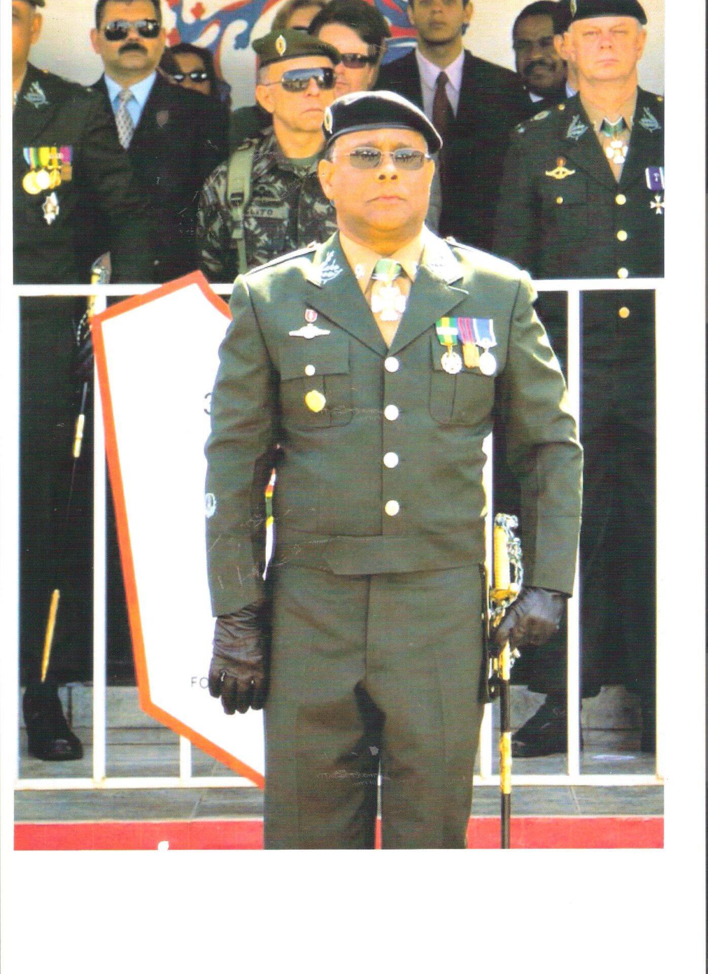 General Luiz Carlos Rodrigues Padilha, promovido em 2008. Fonte Arquivo Familiar