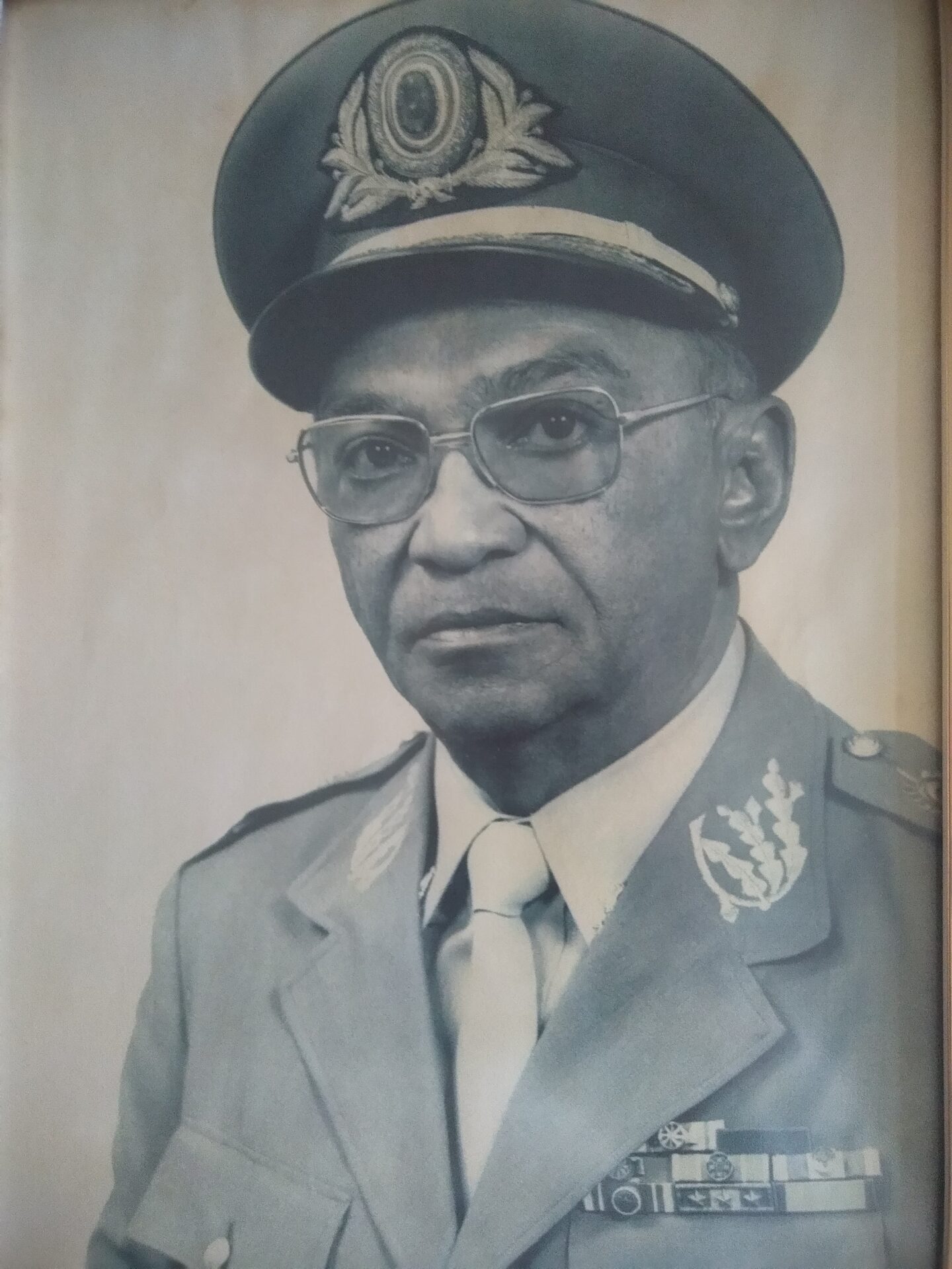 Octavio Mendes de Oliveira, promovido em 1975 a general de brigada. Foto: Arquivo familiar