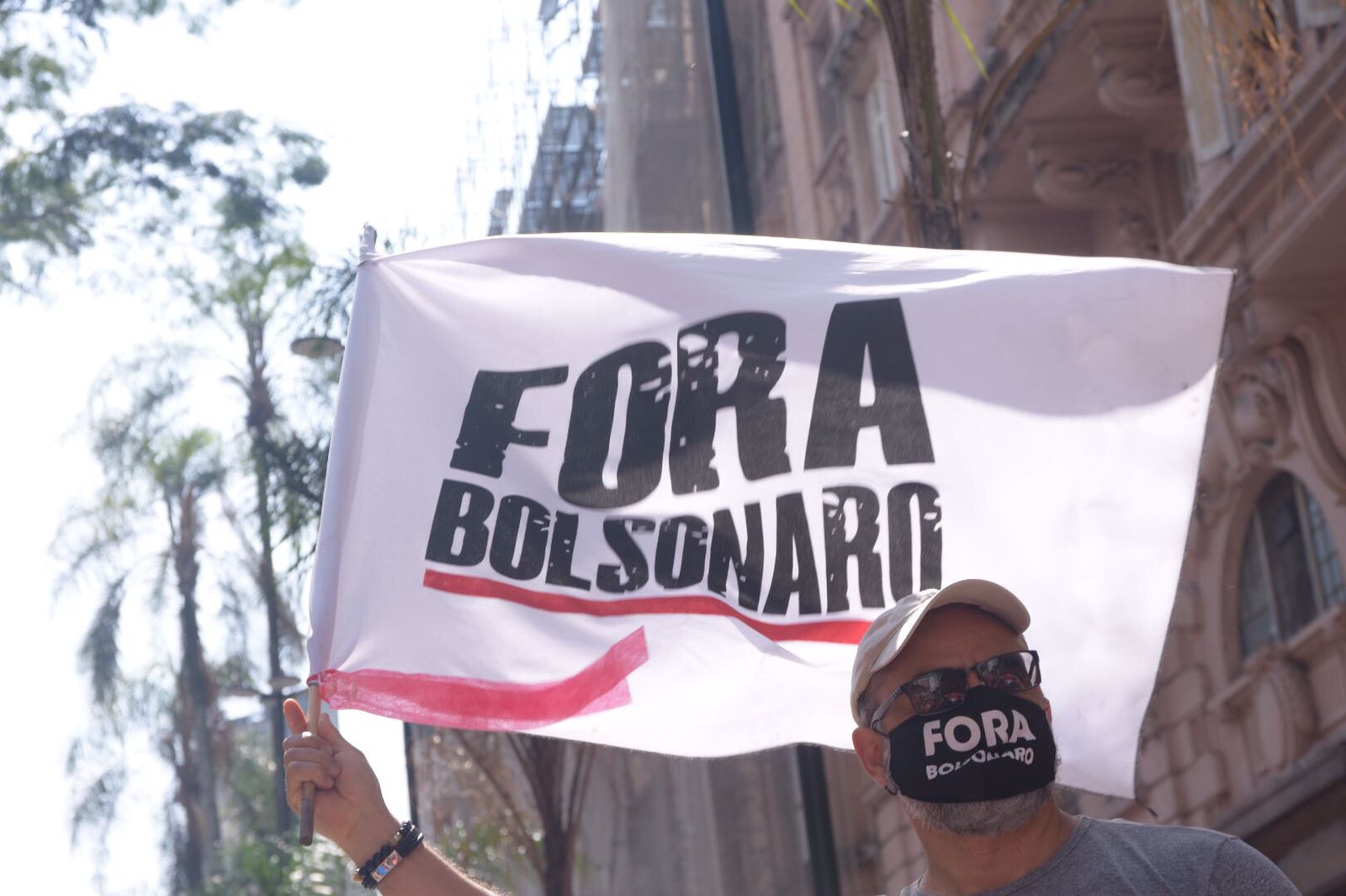 Protesto em São Paulo (SP). Foto: Elineudo Meira/@fotografia.75