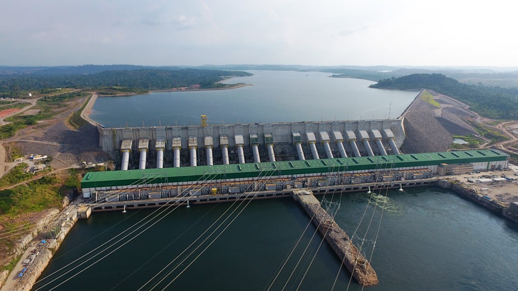 Vista aérea da usina de Belo Monte, a segunda maior do país: capacidade para 11.233 megawatts. Foto: Divulgação