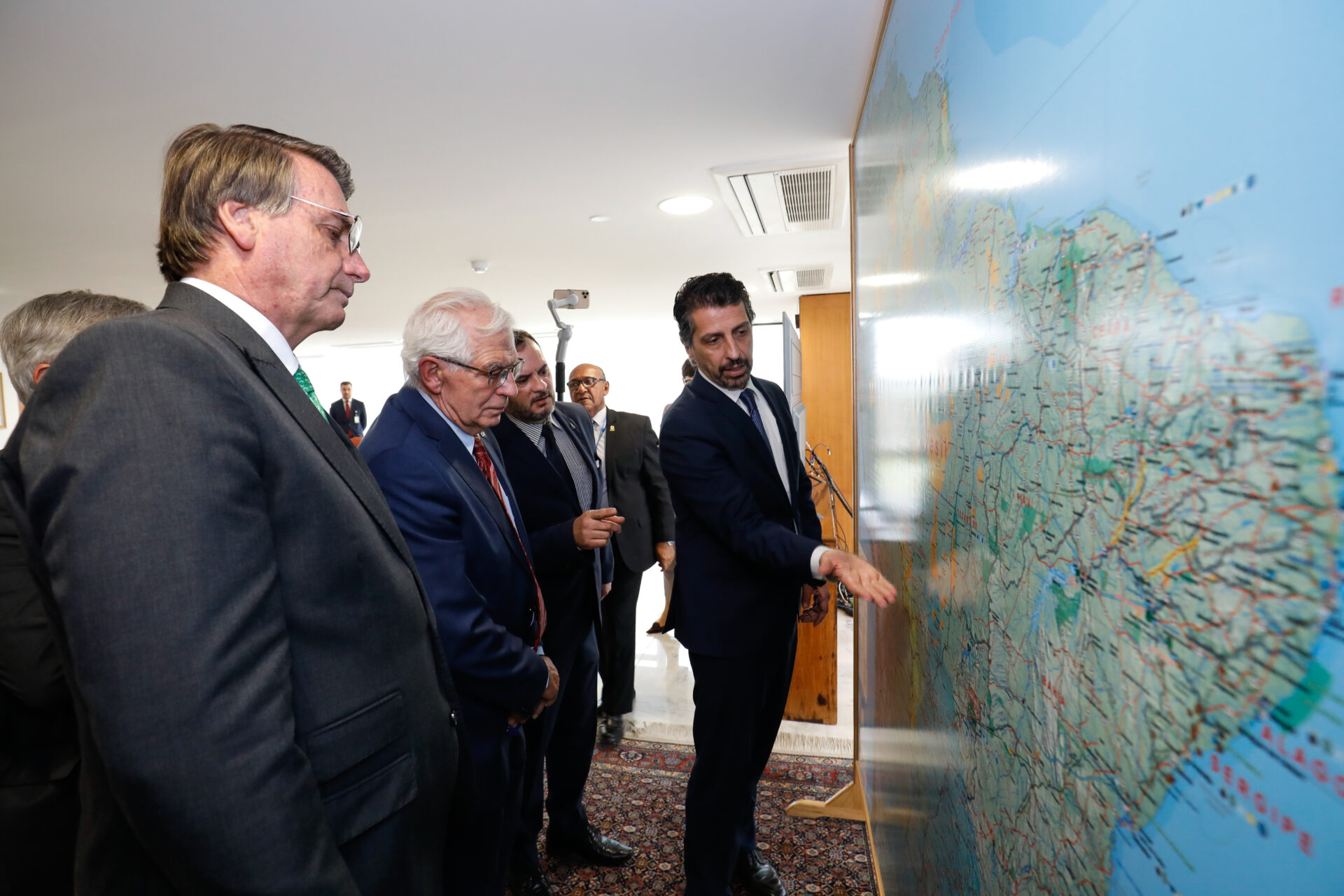 Reunião com o representante para Política Externa e de Segurança da União Europeia e Vice-Presidente da Comissão Europeia, Josep Borrell Fontelles. Foto: Alan Santos/PR