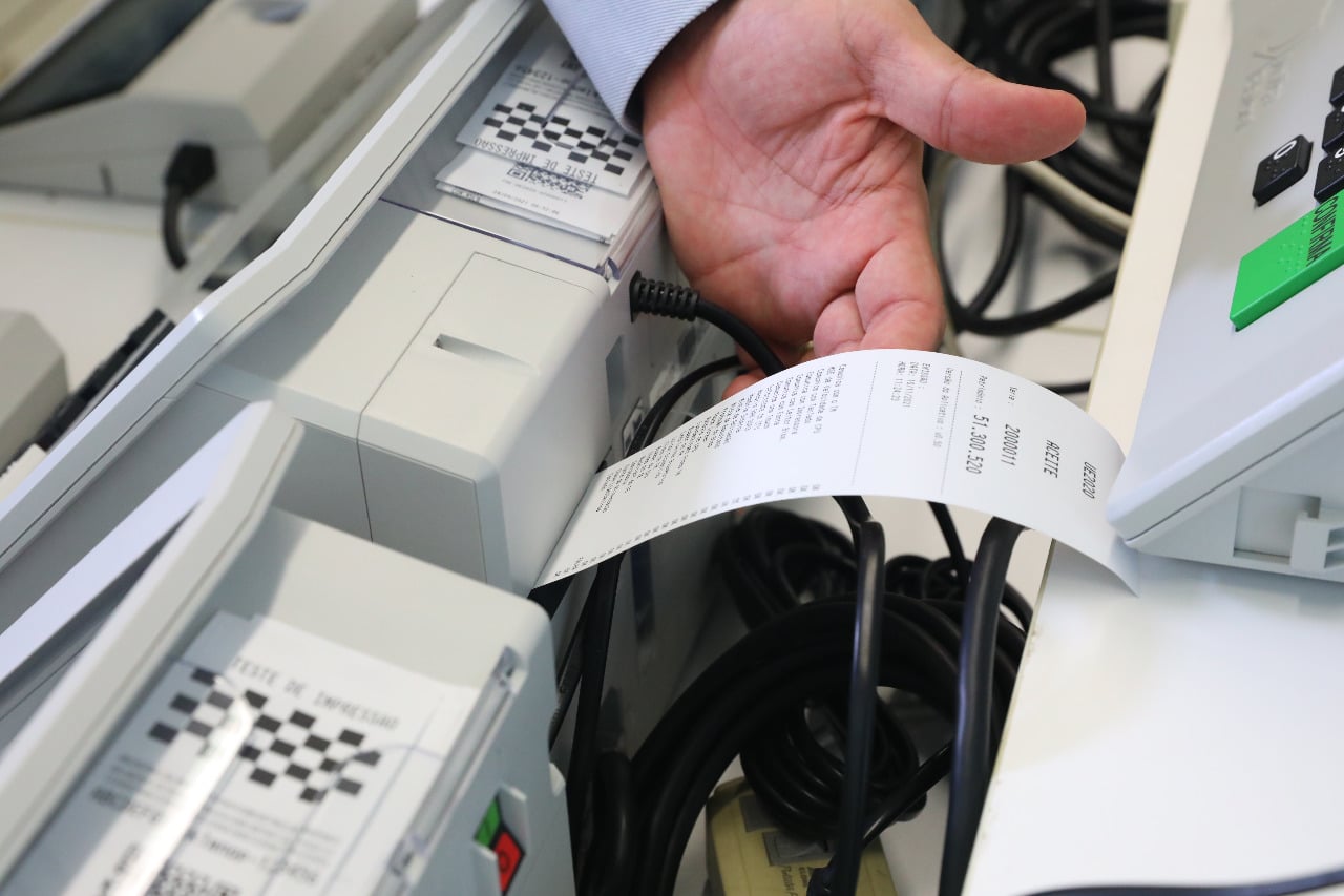 TSE apresenta novas urnas eletrônicas. Foto: Abdias Pinheiro/SECOM/TSE
