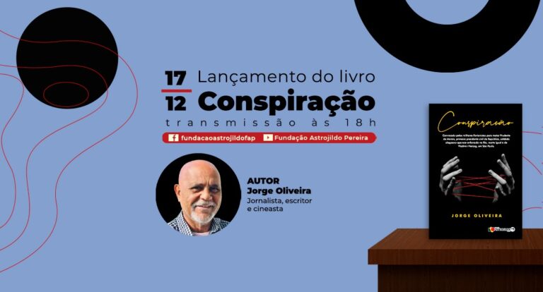 Lançamento do livro Conspiração, de Jorge Oliveira | Arte: Matheus Lacerda