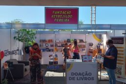 Estande Fundação Astrojildo Pereira na 36ª Feira do Livro de Brasília (Felib) | Foto: João Vitor/FAP