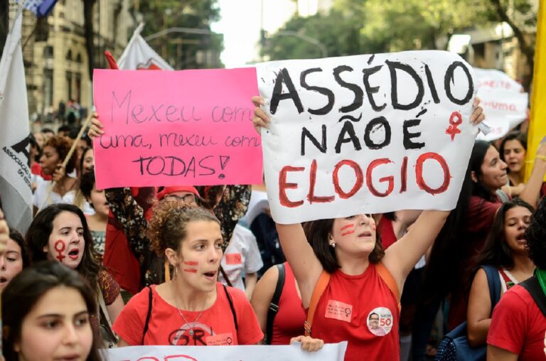 Protesto contra assédio | Foto: reprodução/ Flickr