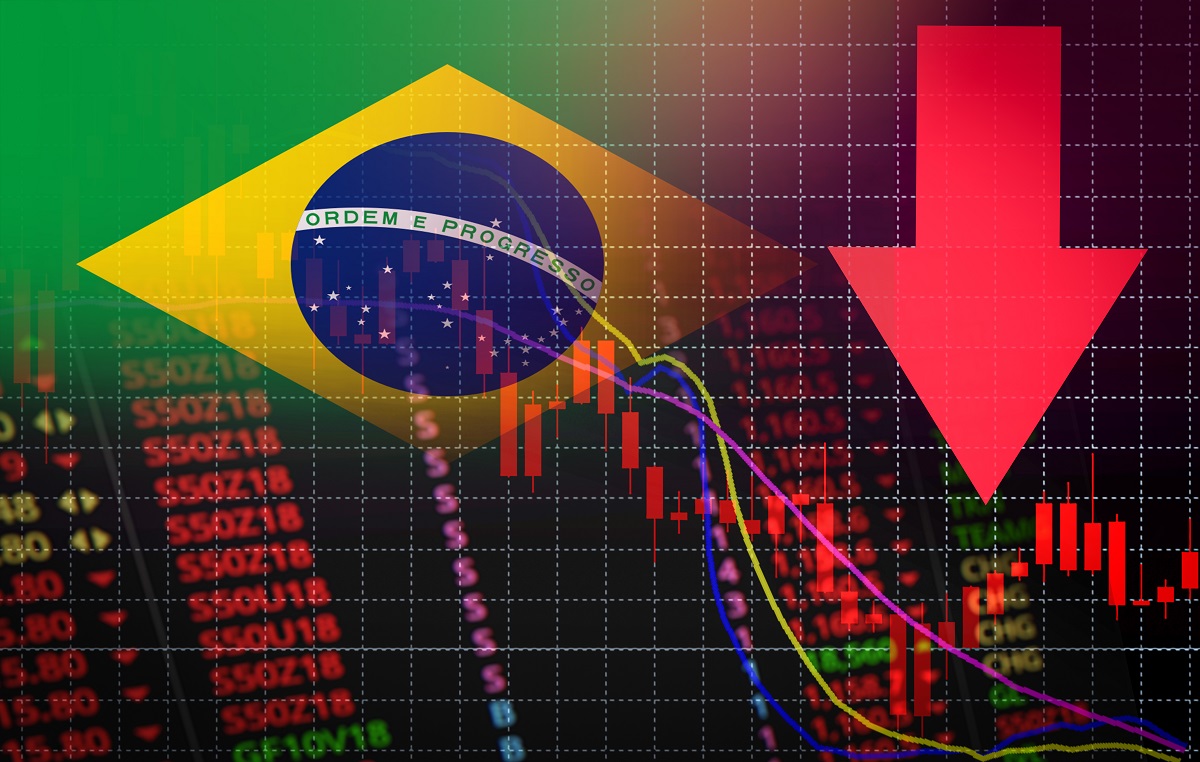 Brasil em baixa econômica | Imagem: Poring Studio/Shutterstock