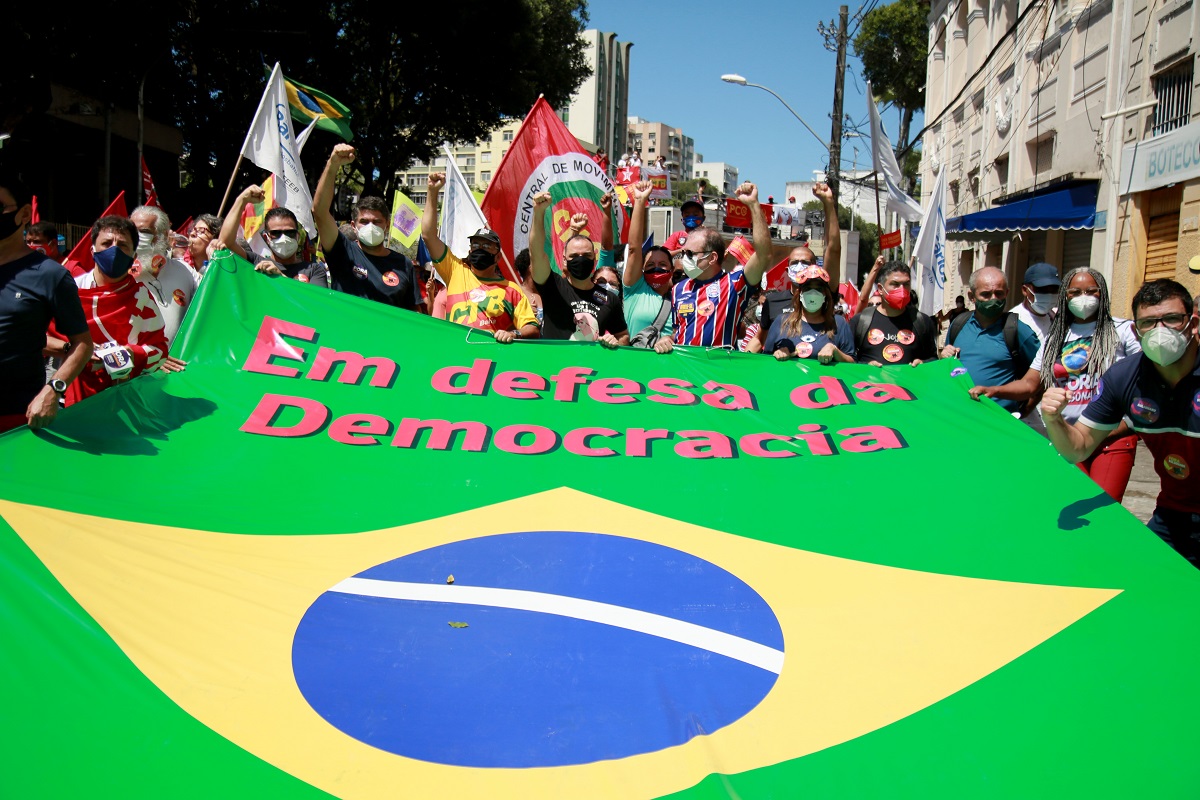Brasil em defesa da democracia | Foto: Joa Souza/Shutterstock