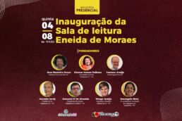 Inauguração da sala de leitura Eneida de Moraes | Arte: Washington/FAP