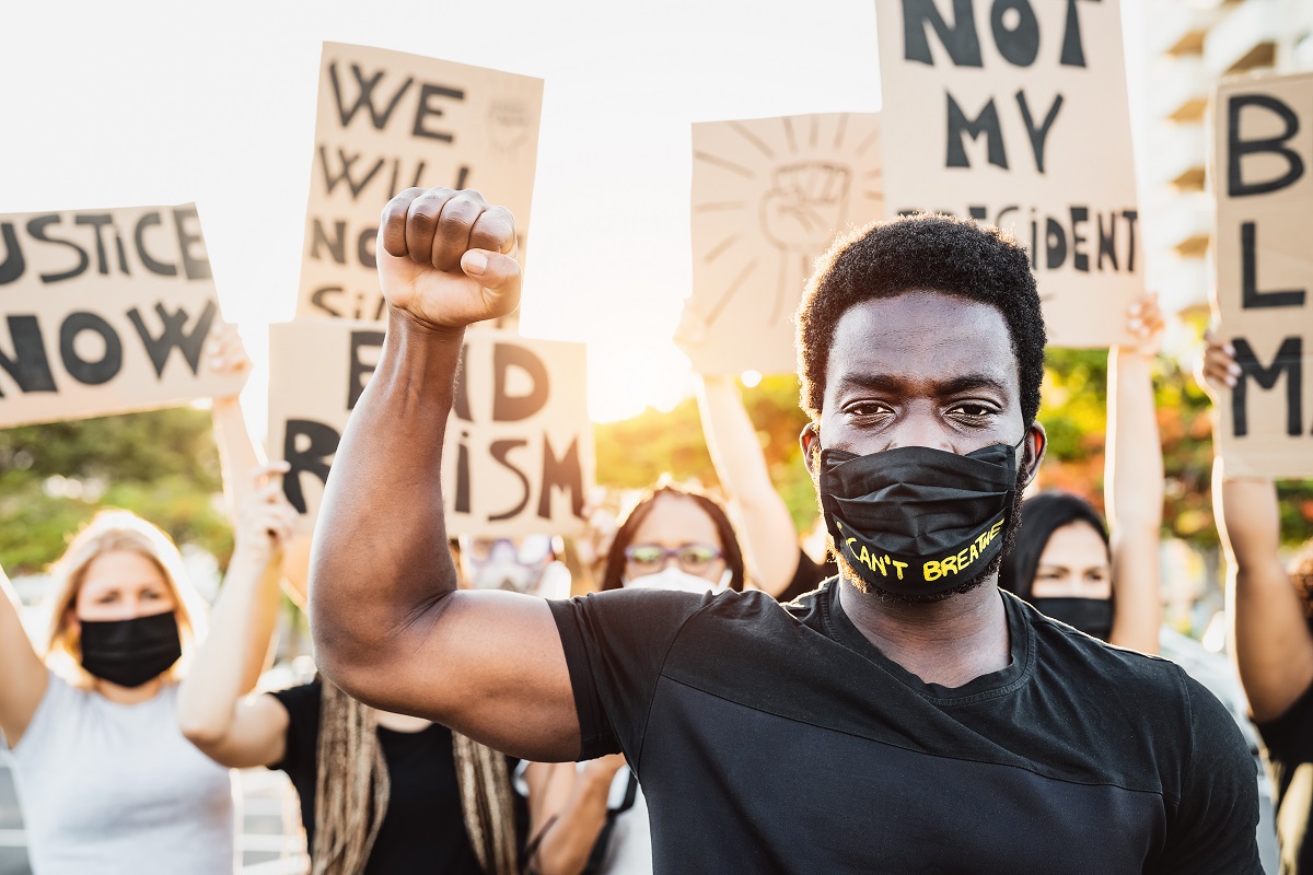 Protesto contra o racismo | Foto: AlessandroBiascioli/Shutterstock