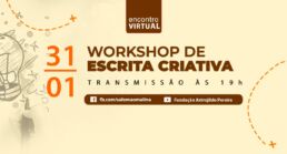 Workshop de escrita criativa da Biblioteca Salomão Malina | Arte: Washington Reis/FAP