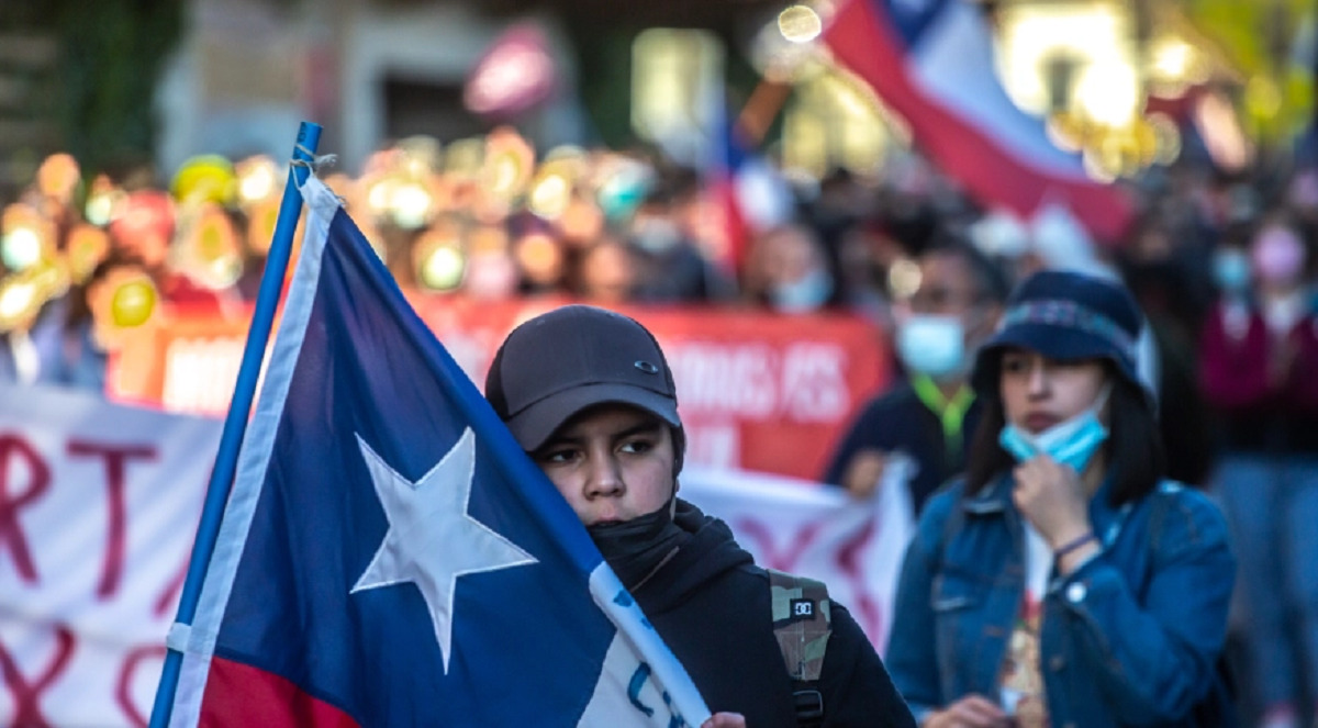 População chilena rejeitou proposta de nova Constituição no início deste mês | Foto: Fernando Lavoz/NurPhoto via Getty Images