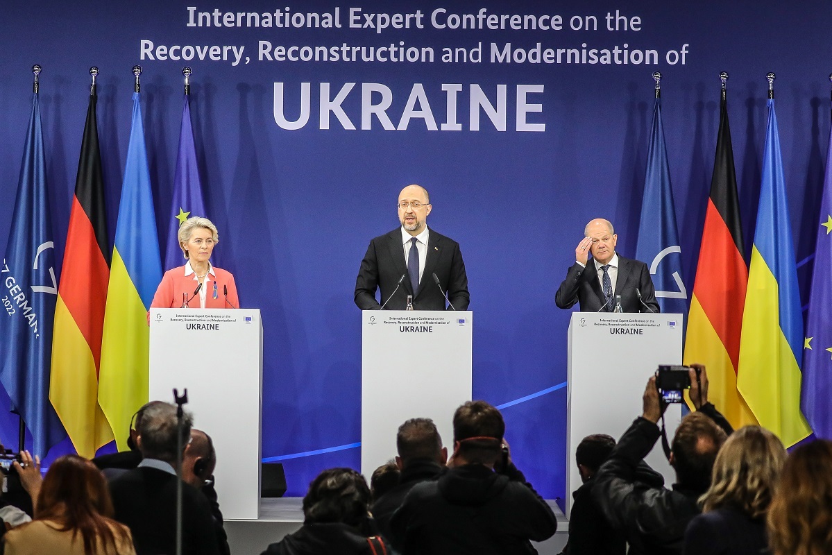 Alemanha e UE anunciam 'novo Plano Marshalll' para Ucrânia