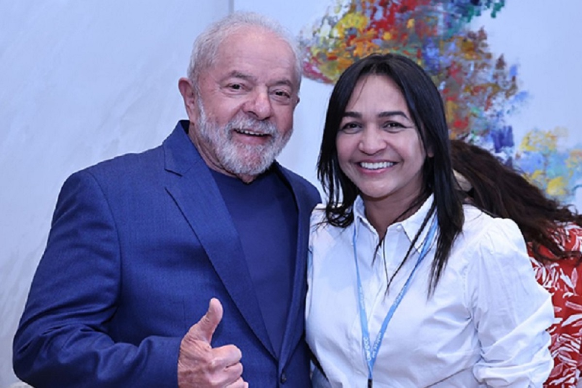 Eliziane ao lado de Lula | Foto: reprodução/Cidadania23