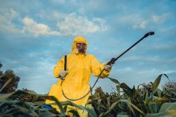 Foto: Reprodução Brasil de Fato | Brasil usa agrotóxicos proibidos na União Europeia - Foto: Getty Images