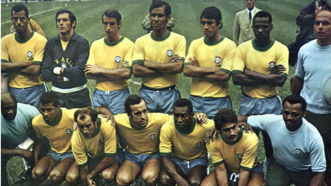 Seleção brasileira tricampeã mundial na copa de 1970, no México | Foto: reprodução/CBF