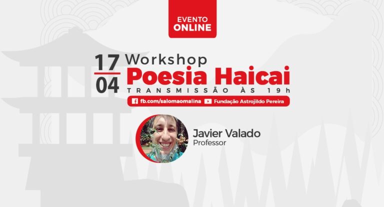 Workshop poesia haicai | Arte: Washington Reis/FAP